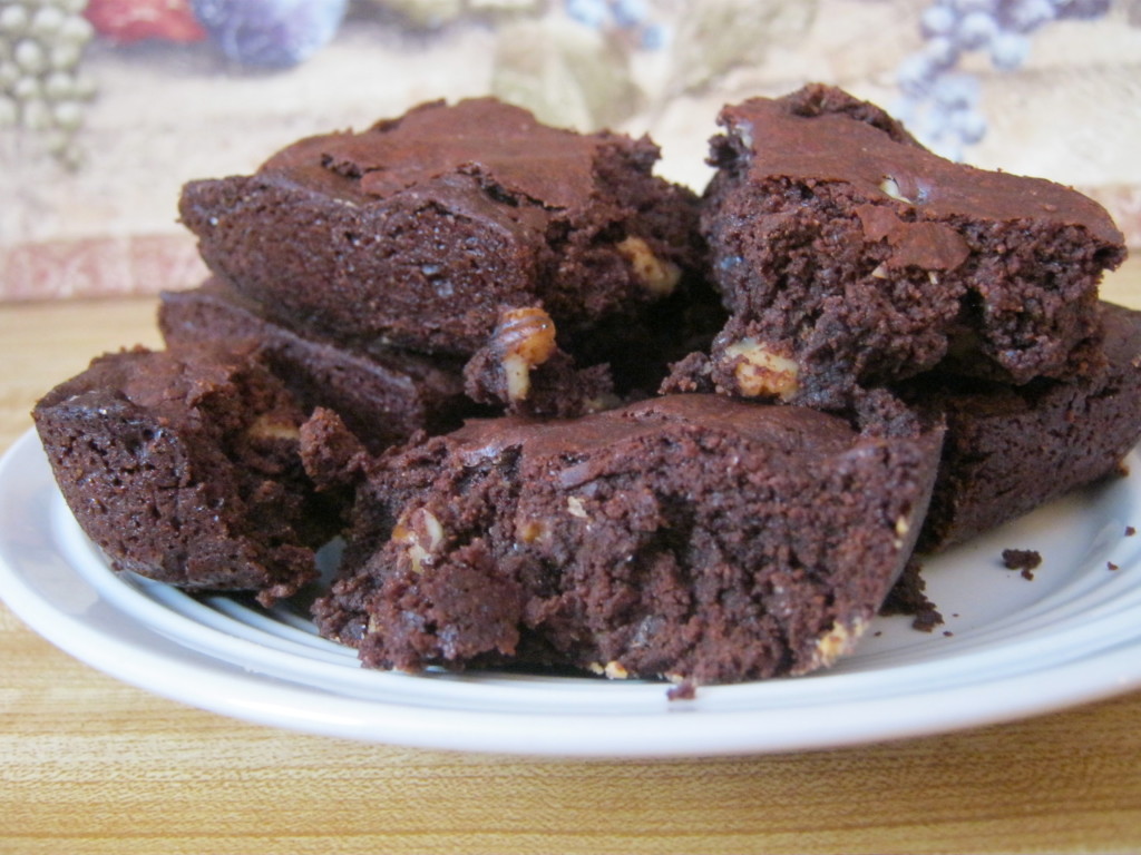 HEALTHIER BROWNIES with Whole Wheat