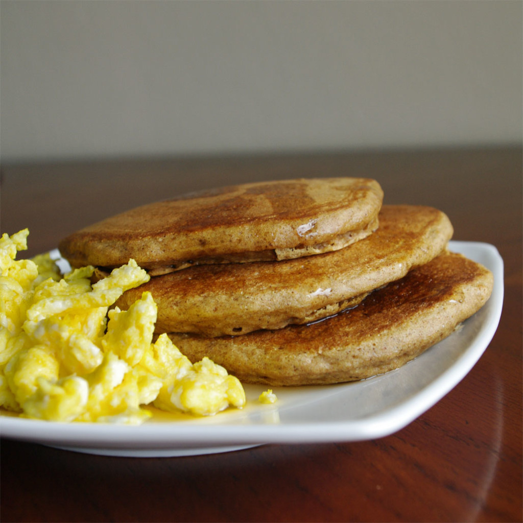 Spelt Gingerbread Pancakes