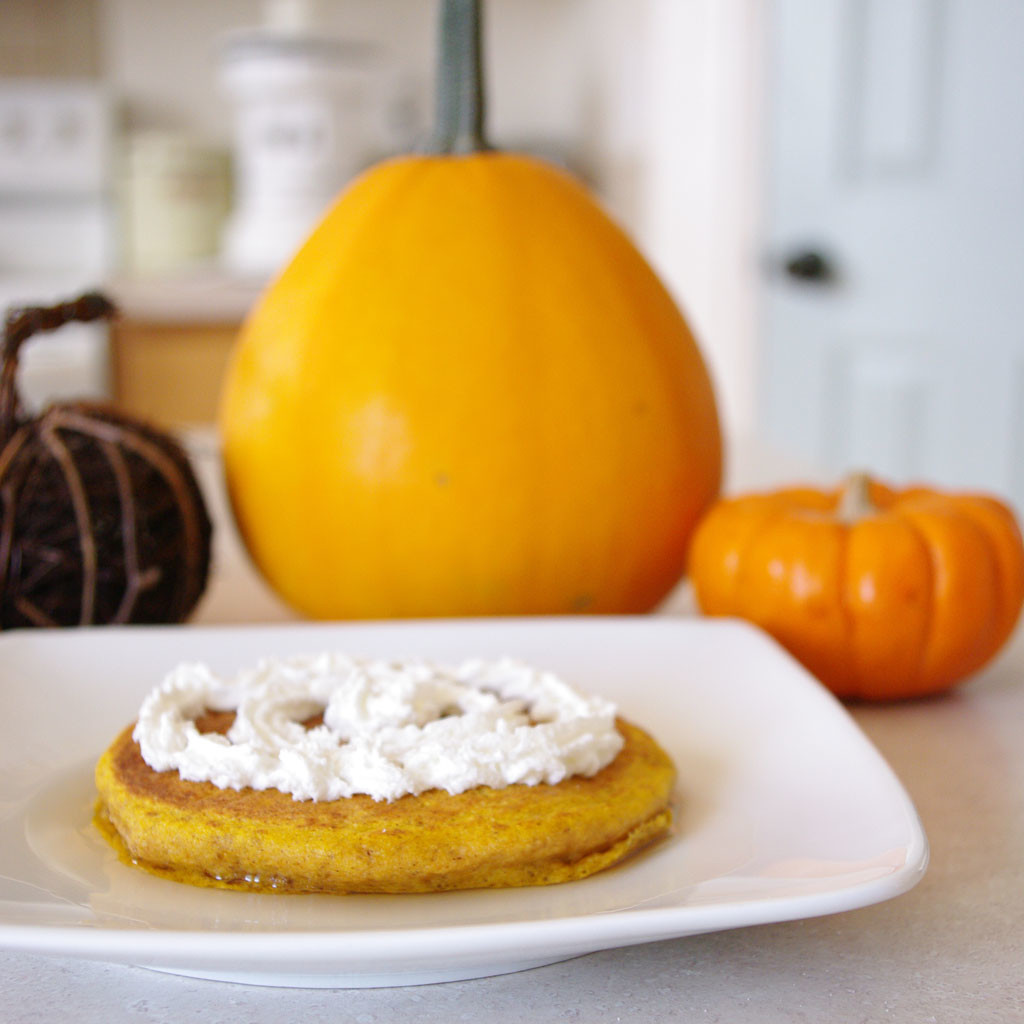 Gluten-Free Pumpkin Oat Pancakes